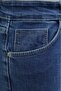 Zippered Palazzo Jeans with Pockets -Indigo - 6