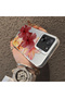Mi 13t Compatible Silicone Edge Hard Back Case Couple Phone Case with Floral Pattern - 4