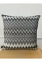 Decorative Cushion Cover, High-Quality Woven Fabric, Combination Pouf Set of 4 - 7