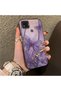 Poco C31 Compatible Silicone Edge Hard Back Case Couple Phone Case Butterfly Pattern - 3