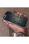 iPhone 8 Plus Compatible Silicone Edge Hard Back Case Couple Phone Case Airplane Patterned - 2