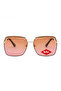 Women Polarized Sunglasses Black Mirror Lens - LCW10809C1 - 2
