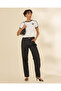 Women Black Wideleg Jeans - 2