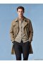 Southblue Brown Standard Fit Men's Trench Coat