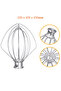 Stainless Steel Wire Whip Kitchen Electric Mixer Accessory For 4.5QT KitchenAid K45WW Stand Mixer... - 5