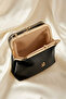 Vt-002 Burslu Small Women's Shoulder Bag Clip-On Handbag Crossbody Bag Black - 6