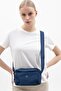 Sç Byn2510 Fabric Crossbody Bag Navy Blue
