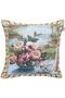 Nostalji̇ Köşesi̇ Jacquard Woven Tapety Decorative Kirlent 40*40 - 2