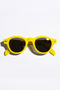 Yecil Yellow Black Girls' Sunglasses - 4