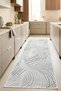 Machine Washable Non-Slip Base Stain-Resistant Digital Living Room Kitchen Balcony Carpet and Floor Mat - 3