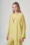 Women's Comfortable Cut Double Suit Yellow 31445 - 5
