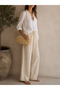 Straw Bag Women's Shoulder and Hand Bag with Chain Strap Summer Beach Bag Beige (with Round Fan Gift)