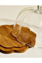 Clear Glass Cake Dome With Wooden Tray (Large) - 4