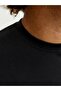 Men's Black Jjmunk Tee Ss Crew Neck Sn Pls Large Size T-Shirt - 7