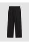 Lcwaikiki Classic Black Women's Elastic Waist Pants - 6