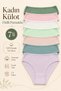 Women's Panties 7 Pack Lycra Cotton Ribbed Camisole Mixcolor - 2