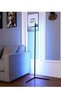Smart RGB LED Floor Lamp,Modern Minimalism Color Changing LED Dimmable Torchiere,20W Multicolour 140cm - 2