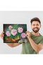 Diamond Dotz Diamond Mosaic Painting Pink Spring Flowers – 40 X 50 cm - 4