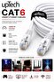 كابل إيثرنت CAT6 بطول 1 متر RJ45 LAN كابل إنترنت ومودم وراوتر للكمبيوتر - 5