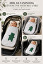 Baby Sleeping Bag and Swaddle with Zipper, 100% Cotton Muslin Inner Lining, Combed Cotton Outer Fabric, Special Design, 0-12 Months - 3