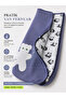 Baby Sleeping Bag and Swaddle with Zipper, 100% Cotton Muslin Inner Lining, Combed Cotton Outer Fabric, Special Design, 0-12 Months - 2