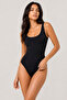Women's 2-Pack 95% Cotton Thin & Thick Strap Flexible Bottom Hook Bodysuit Undershirt - 5