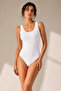 Women's 4-Pack 95% Cotton Thin & Thick Strap Flexible Bottom Hook Body Undershirt - 4