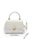 Women's Crocodile Pattern Shoulder Bag, Ladies PU Leather Crossbody Bag Sling Bag Side Bag Carry Bag - 7