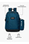 Textured Backpack for Boys 8-13 Years with Pencil Pouch - 17 inches - 2