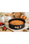 26 cm Springform Cake Pan Non-Stick Coated Carbon Steel Cake and Cheesecake Mold with Removable Base - 2