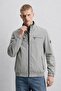 Waterproof Men's Seasonal Jacket with Collar Detail