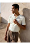 Nevavm with Difference Henley Collar Regular Fit Men's T-Shirt