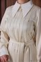 Women's Stone Detailed Dress - 4