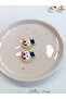 Handmade Murano Glass Clown Beads – Lampwork Jewelry Making Bead (2 Pieces) - 2