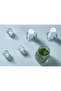 حامل شموع زجاجي صغير قابل للتكديس من IKEA من ماركة Vasnas (عبوة من 9 قطع) - 5