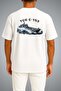 Oversize Tcg Ç-153 between the Waves Themed Pocket and Back Printed Unisex T-Shirt - 2