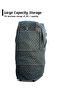 Expandable Collapsible Lightweight Travel Duffel Mesh Wheel Bag, Rolling Storage Bag, Space Saving - 4