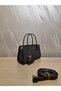 Stylish Women's Charm Detailed Shoulder Bag - 2