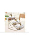 Glass Dry Fruit Plate, Appetizer Tray, Decorative Snack Plates, Nordic Style, for Sweets and Dry Fruits, for Living Room, Kitchen, 3 Tiers - 2