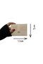 Women's Snap-Fastened 7-Compartment Faux Leather Cream Color Card Holder - 4