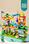211 Pieces Large Building Blocks Car Park with Fast Slide |   3 Years+ |   Educational Build and Race Set |   Fine Motor Development - 5