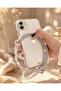 Silver Stone Phone Neck Strap – Stylish Neck Strap with Crystal Stones