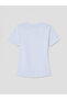 Lcw Everyday Blue V-Neck Women's T-Shirt - 5