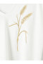 Lcw Everyday White Soft Touch Embroidered Women's T-Shirt - 6