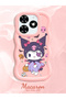 Tecno Spark 20 Compatible Case Camera Protective Pink Silicone Couple Phone Case Cartoon Pattern - 2