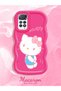 Redmi Note 11 Pro 4g Compatible Case Camera Protector Red Silicone Couple Phone Case Kitty Pattern - 2