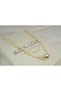 Kol613 Pearl and Sphere Detail Chain Necklace - 3