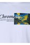 Men Slim Fit Crew Neck Short Sleeve Printed T-shirt - 4