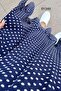 Halter Neck Polka Dot Viscose Dress 6Y346 - 5