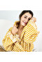 100% Cotton Chickpea Bathrobe Soft Textured Quick Water Absorbing Bathrobe Unisex Bathrobe